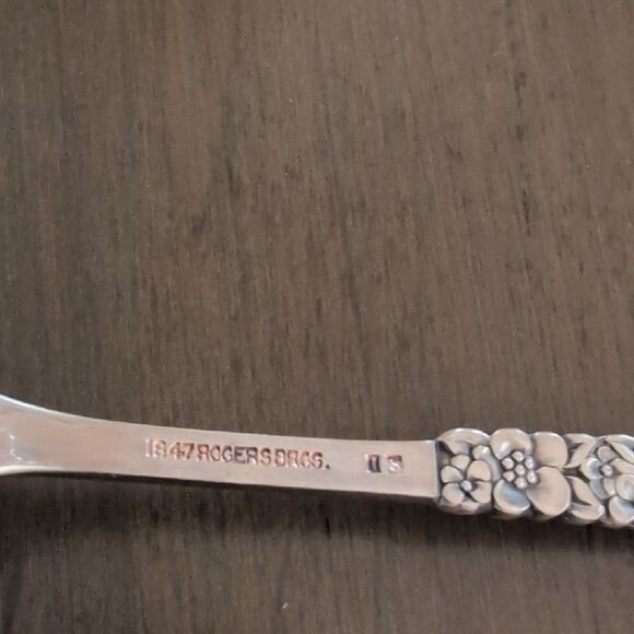 1847 Rogers Bros. Silverplate Party Set Relish Tray & Spoon In Original Box - Picture 11 of 12